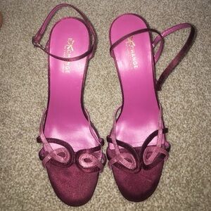 Pink Strappy Sandals